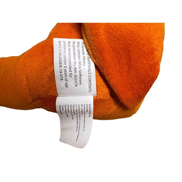 Six Flags Orange Exclusive Blue Eye Fox Stuffed Animal One Size - Picture 9 of 9